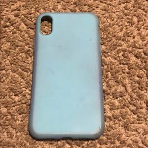 Blue Maycase Compatible iPhone Case for iPhone X